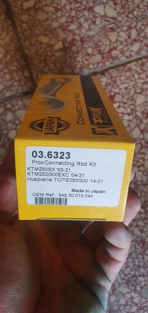 Korbowód Ktm Sx 250 exc 300 Korba 03-21 wał husqvarna Tc Te Prox Nowy