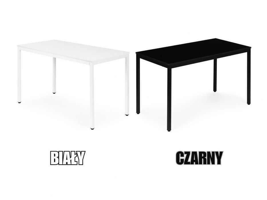 NOWY Czarny Stół Z Krzesłami Do Jadalni Kuchni Salonu Stolik i Krzesła