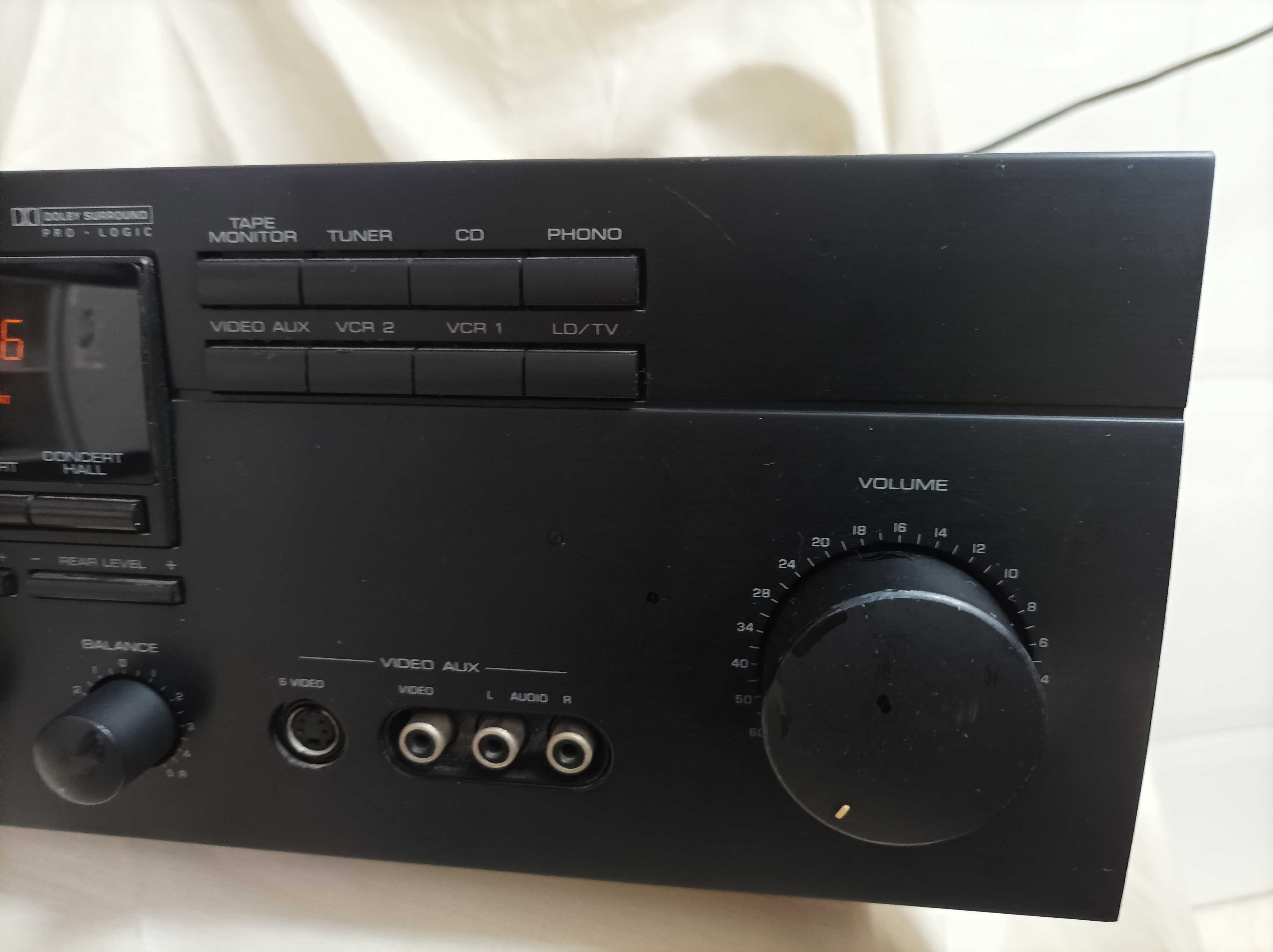 Yamaha  DSP-A590 - Amplificador Áudio /Vídeo - Phono - Vintage