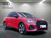 Audi Q3 2xS-Line Matrix, SONOS, Pakiet Czerń, Skóra, Kamera 360, Salon Polska