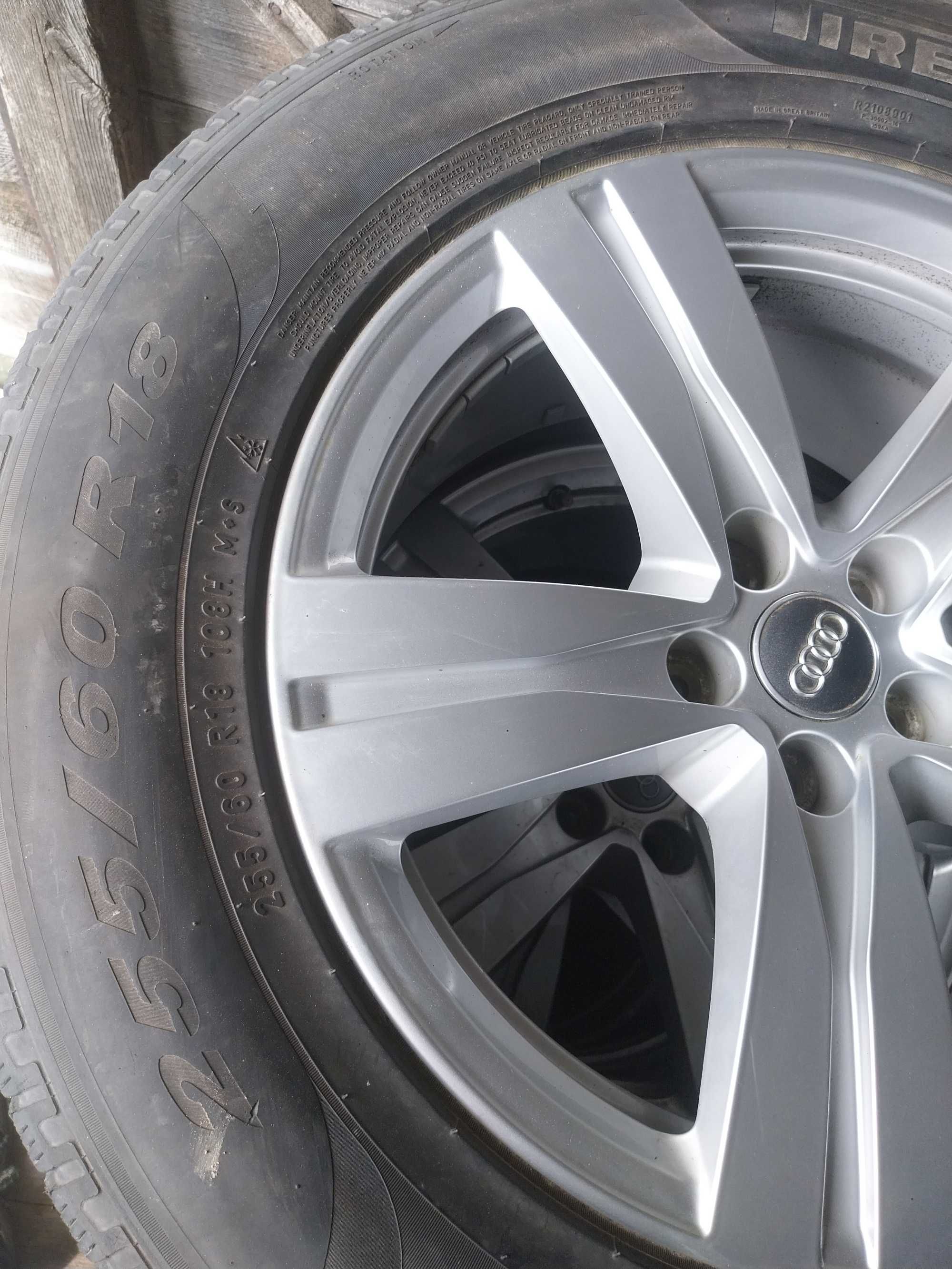 Koła aluminiowe 255 60 R18 alu felgi audi q7