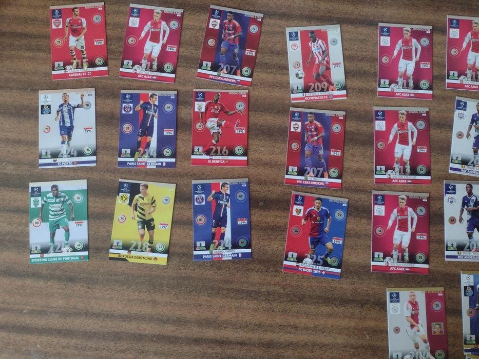 Karty piłkarskie 2014/2015 One to watch i Rising star
