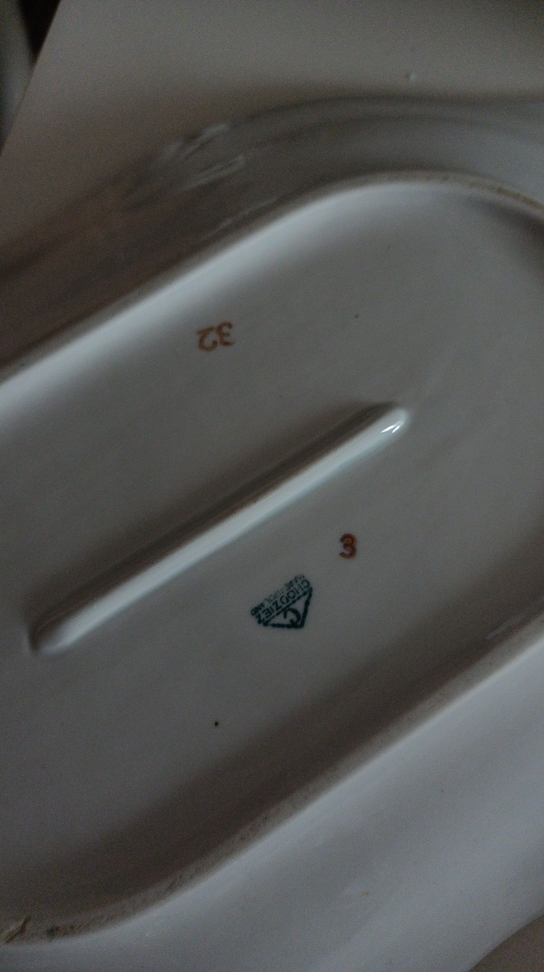 PRL Komplet obiadowy porcelana Chodzież Książ