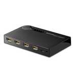 Ugreen przełącznik HDMI - 3x HDMI 4K 7,5 Gbps 36 bit na kanał czarny