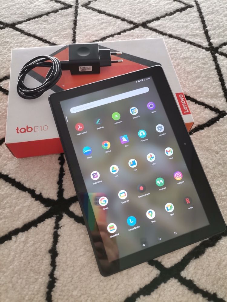 Tablet Tab E10 Lenovo preto