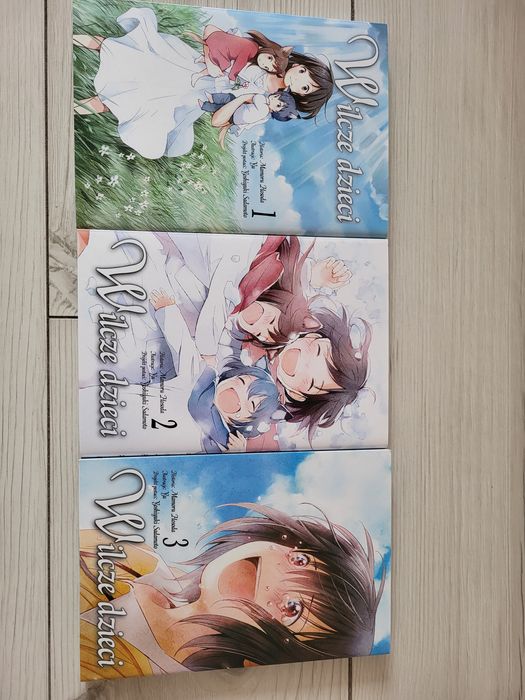 Manga ,,Wilcze dzieci" tom 1-3
