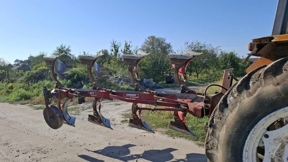 Pług 4-skibowy obrotowy Kongskilde – gotowy do sezonu!