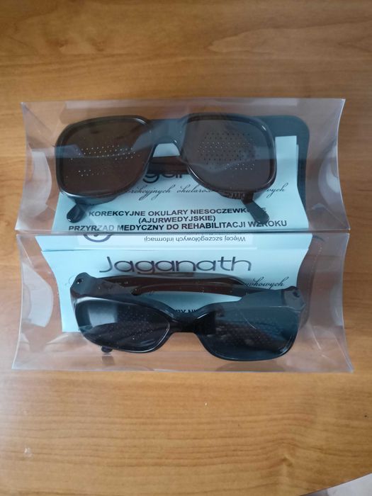 2 x okulary korygujące wady wzroku - krótko i dalekowzroczność (atest)