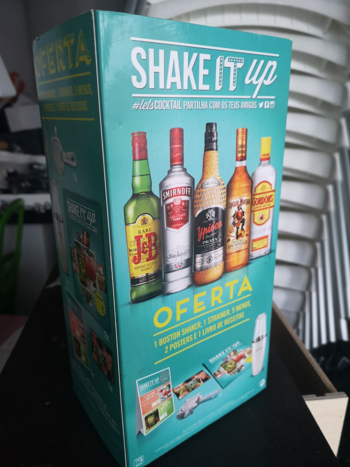 Conjunto de utensílios cocktails