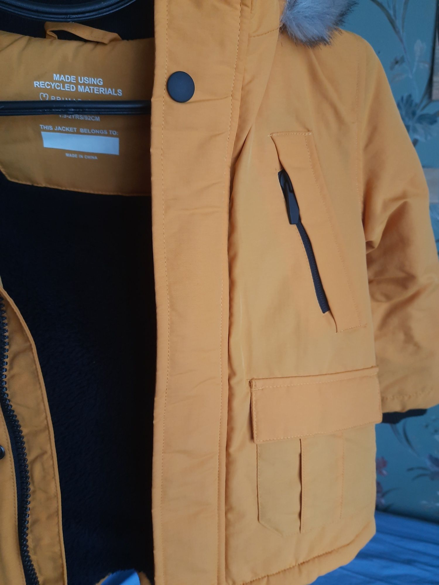 Куртка холодная осень-зима Primark 1,5-2y / 92 cm