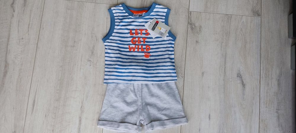 Nowy komplet chłopięcy 74/80/dla chłopca/koszulka/spodnie/spodenki