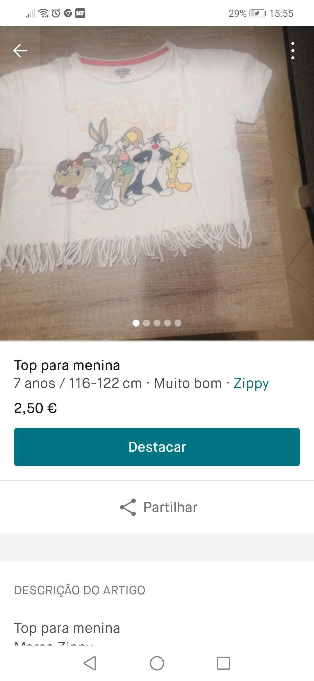 T Shirts para menina - Tiffosi