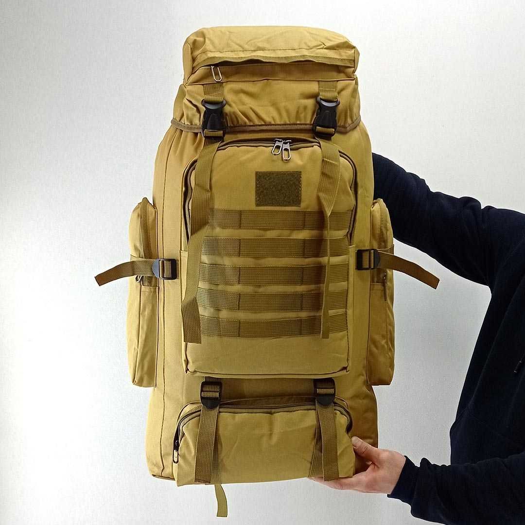 Туристичний армійський рюкзак Tactical 70 літрів Molle