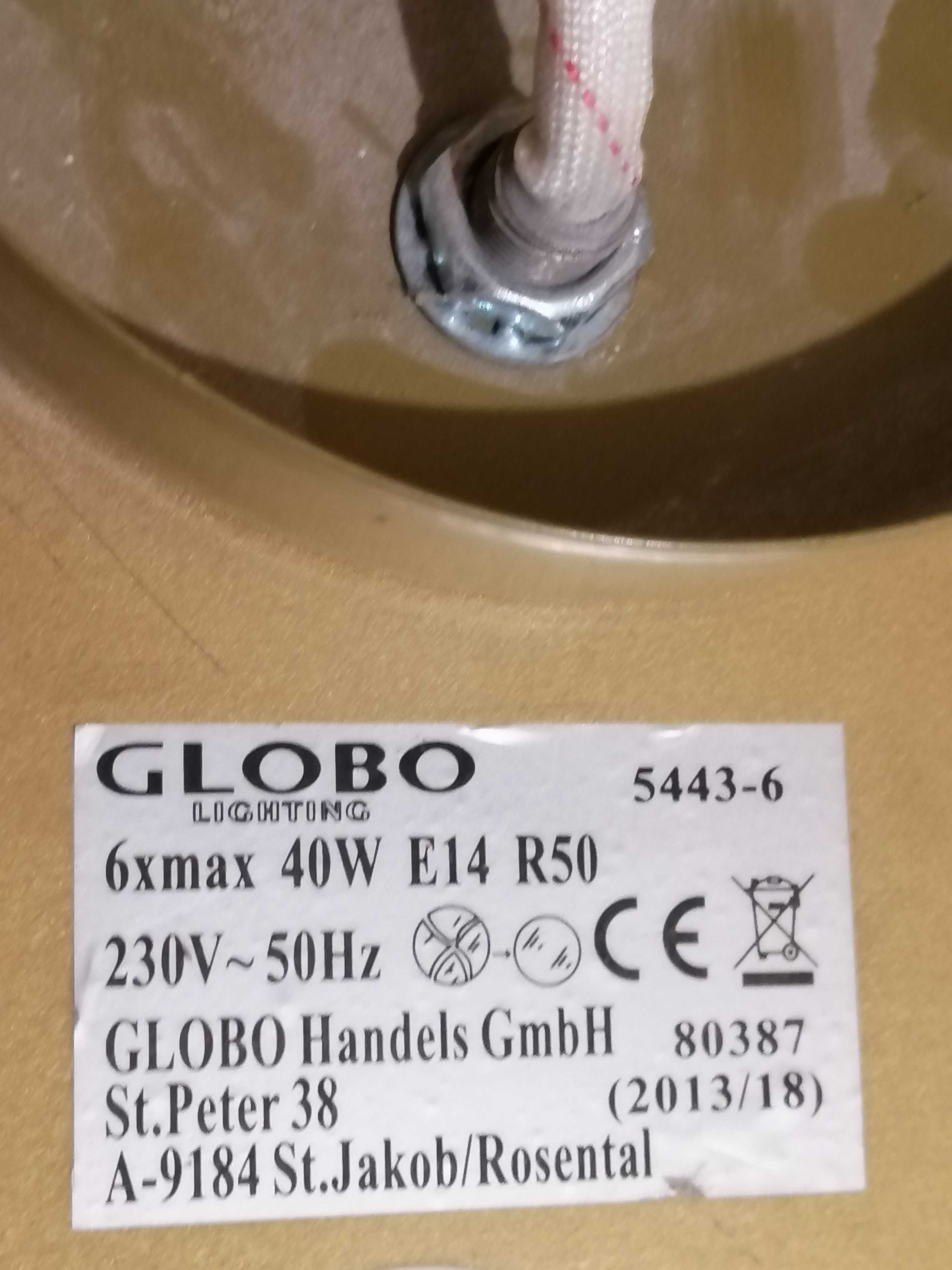 Люстра Трек-система Globo 5443-6 Lord III
