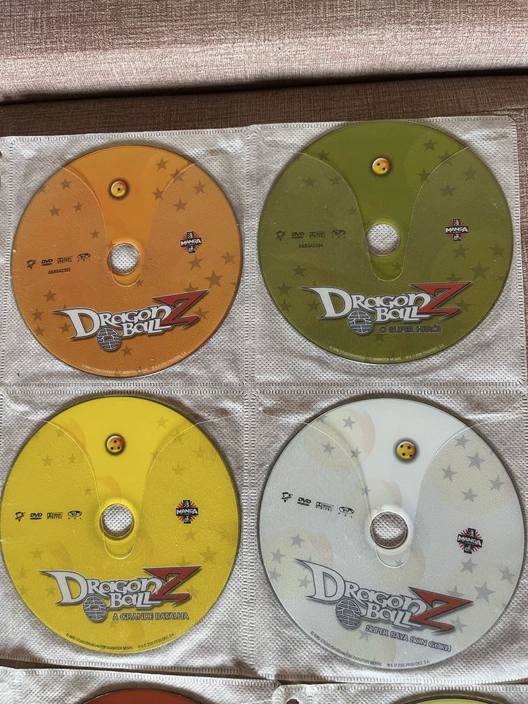 DVDs Dragon Ball Z Coleção Completa + Filme Broly