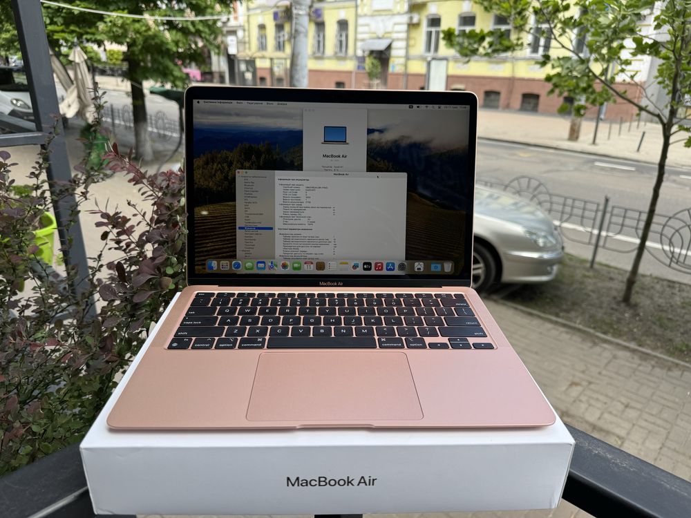 MacBook Air M1 8/256gb ідеал на гарантії apple care