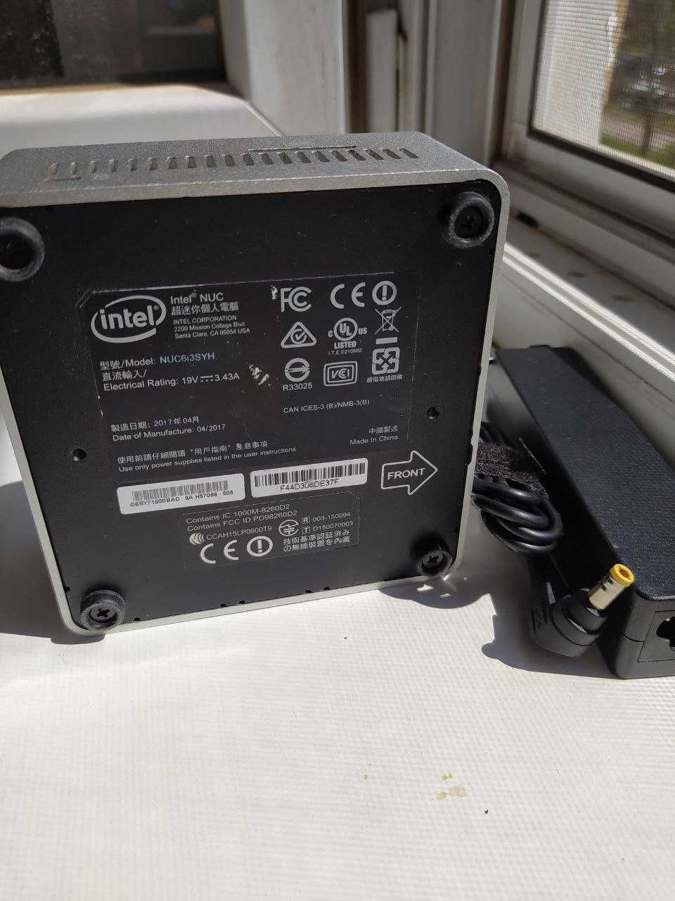 SALE! NUC з БЖ i3 6100u NUC6i3SYH міні комп'ютер intel