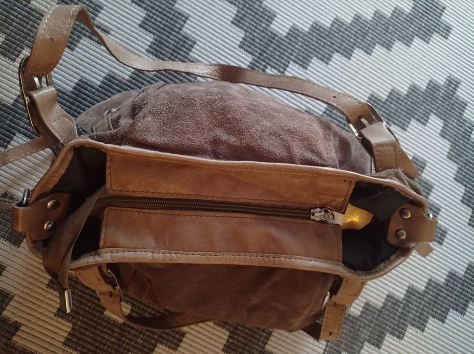 Torba skóra naturalna - vinted