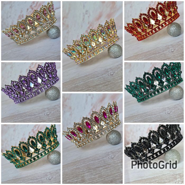 Корона на торт, диадема, діадема, тиара, тіара, обруч на свято, декор