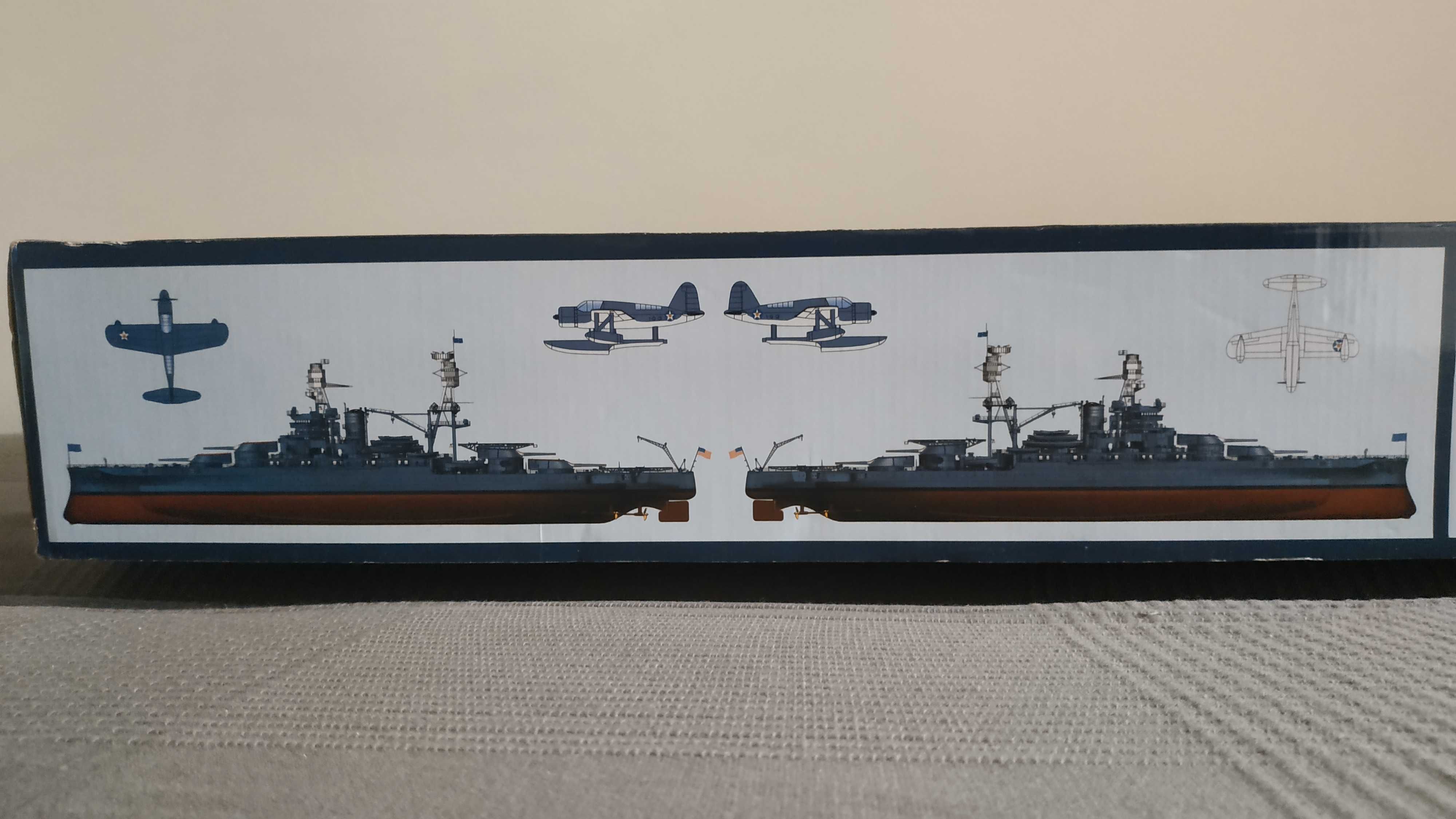 Model statku USS Arizona BB - 39 1941