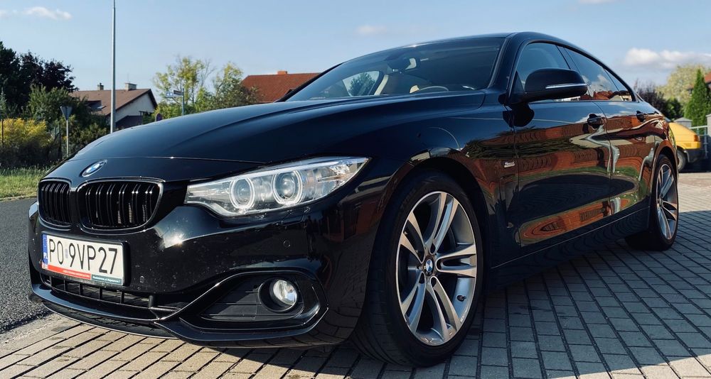BMW Seria 4 Polska salon, bezwypadkowy, faktura VAT