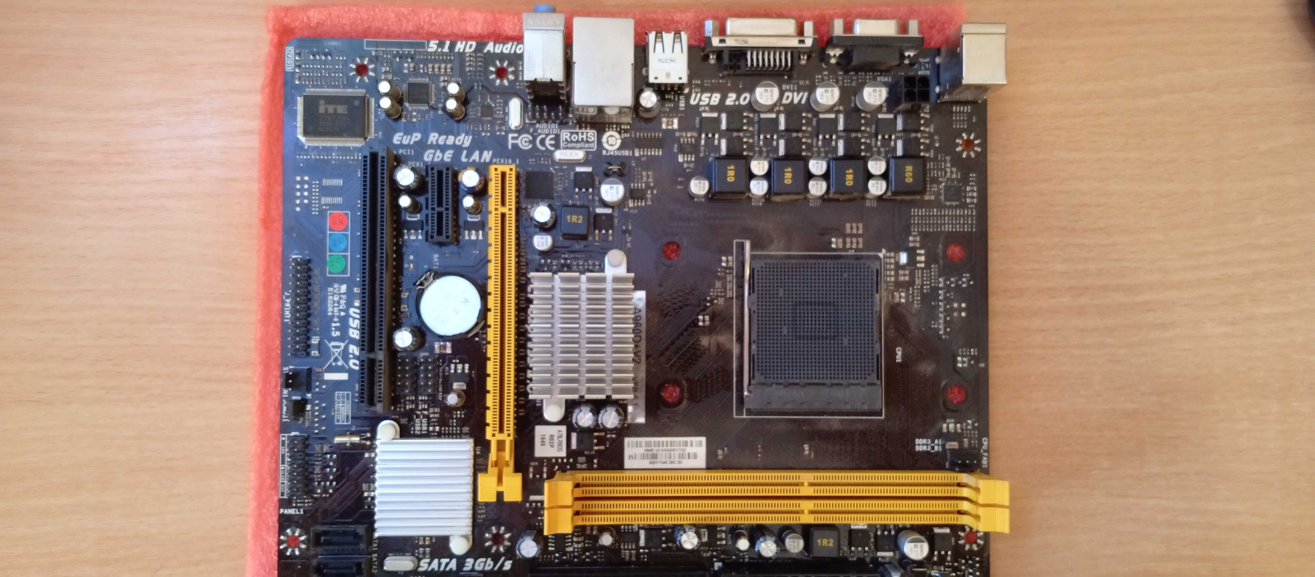 Продам материнську плату BIOSTAR A960D+V2  робочу, б/в