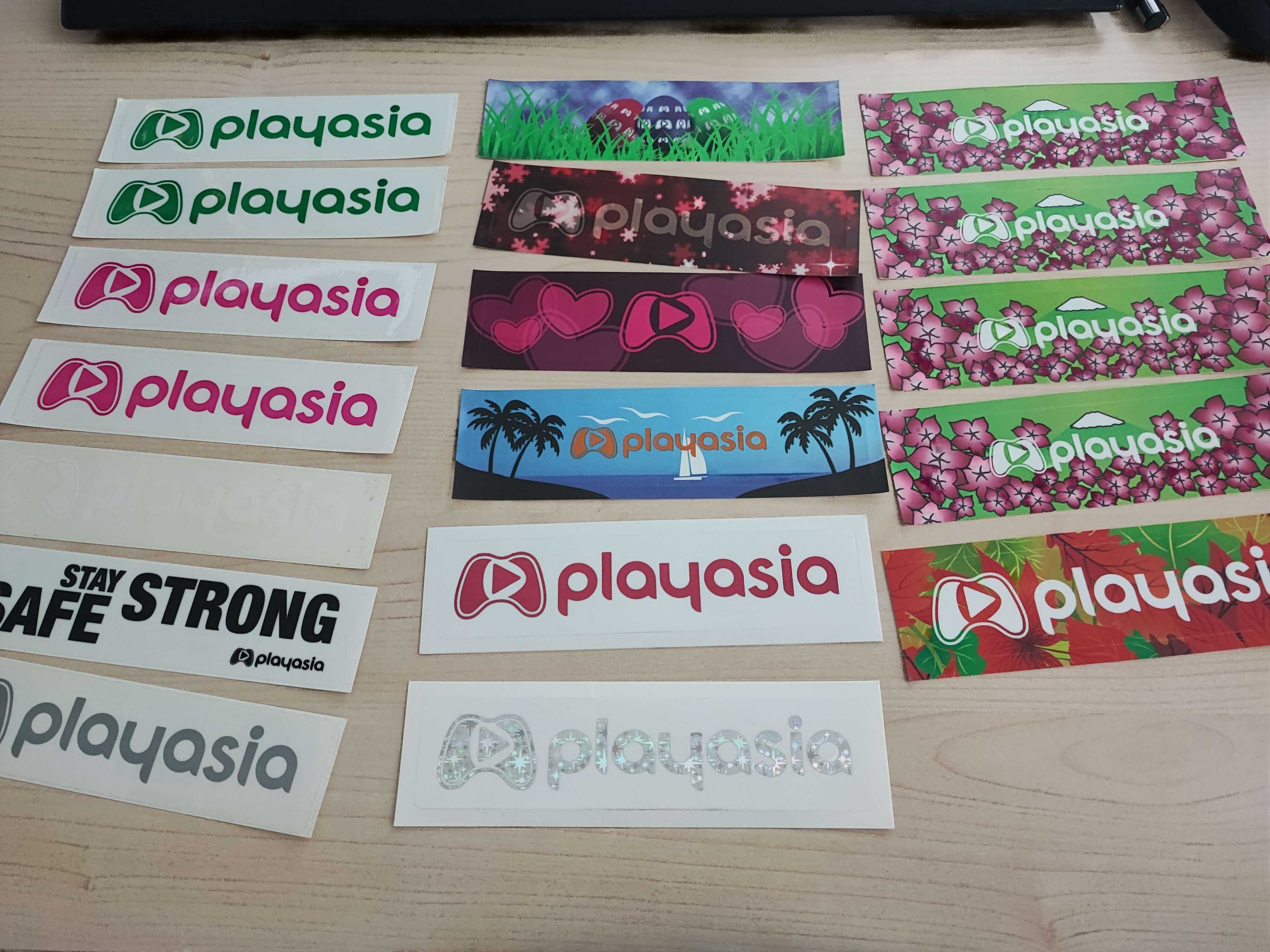 Play Asia Playasia Zestaw naklejek z paczek kolekcjonerskie sticker