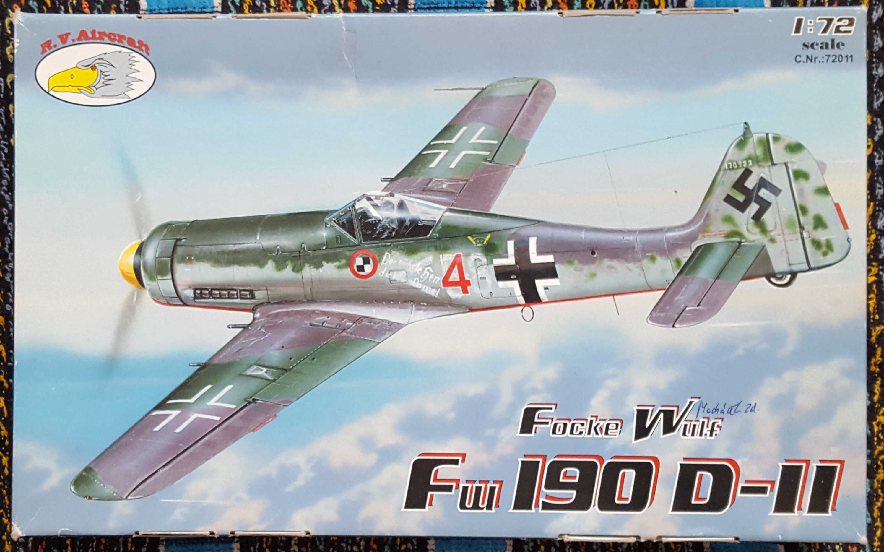 Fw 190D-11 model 1:72