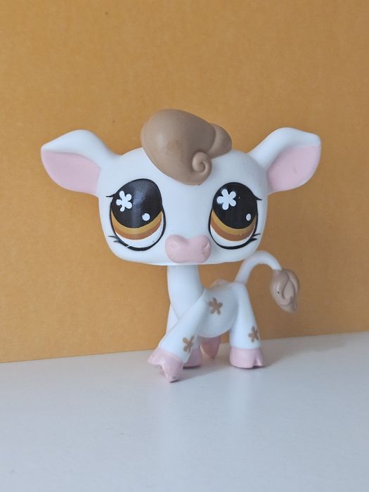 Krówka LPS/ Hasbro gwiazdeczki, kokardka