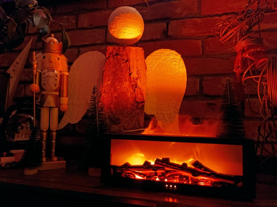 Kominek dyfuzor zapachu czarny