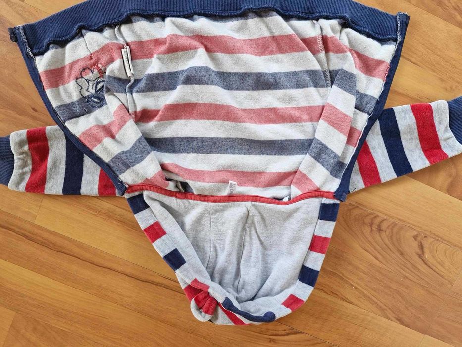 Zestaw ciepłych zapinanych bluz