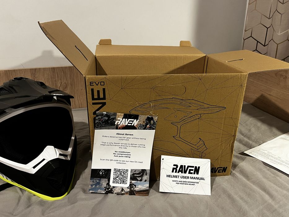 Kask Fullface RAVEN rozmiar M