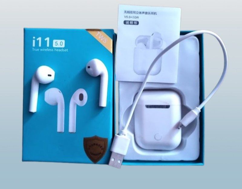 Бездротові навушники i11 TWS 5.0 (аналог) — Ціна знижена через дефект