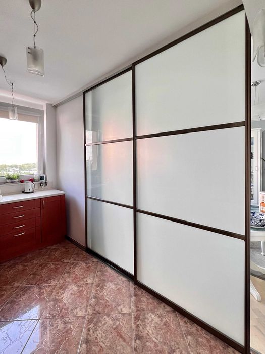 DRZWI PRZESUWNE SZKLANE loftowe lub do szafy w garderobie