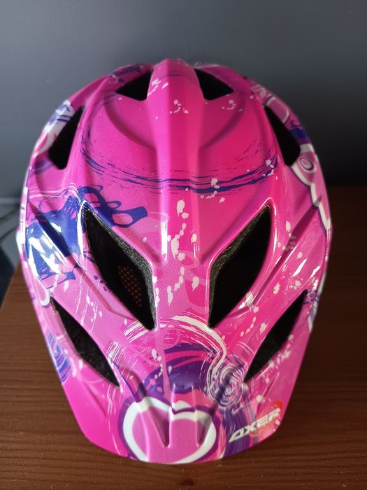 Kask rowerowy dla dziewczynki