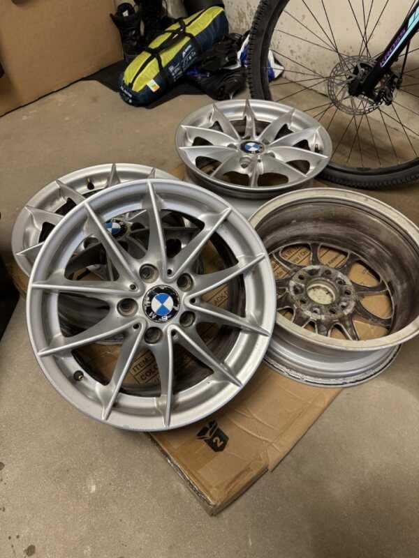 Felgi 16 5x120 + opony zimowe 205/55/R16