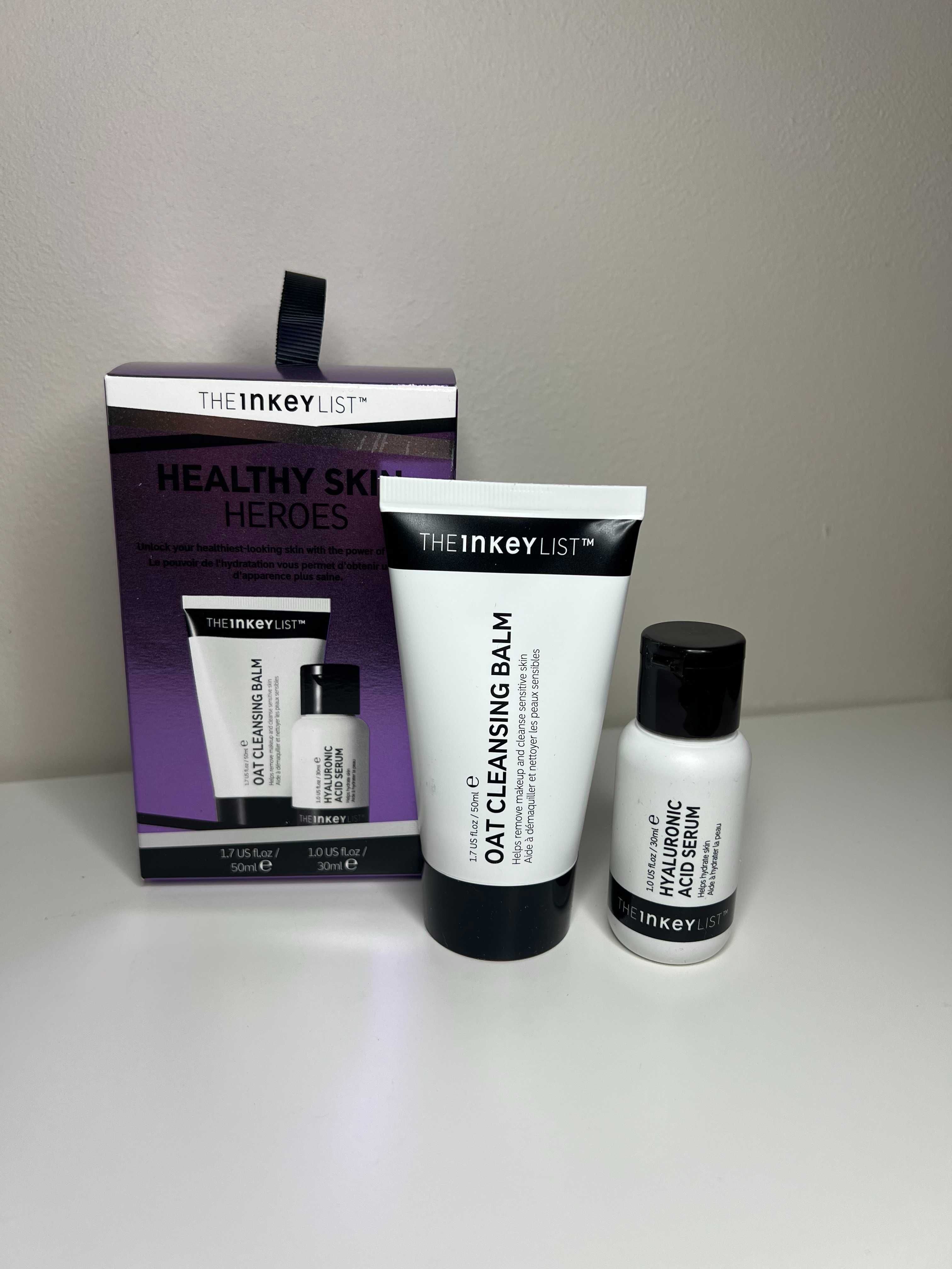 THE INKEY LIST Healthy Skin Zestaw do oczyszczania i nawilżania skóry