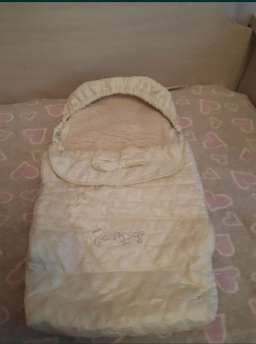 Конверт для немовлят зимовий на овчині