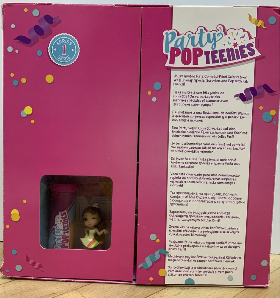 Игровой набор Party Popteenies с куклой Ava
