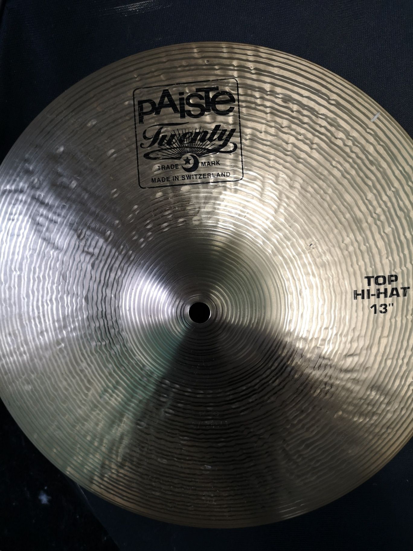 Pratos hit hat Paiste Twenty 13' imaculados 'Oportunidade'