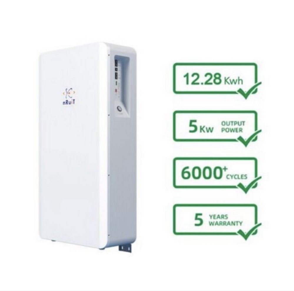 Bank magazyn energii pojemnosci 12,2 kWh, LiFePo4, DEYE