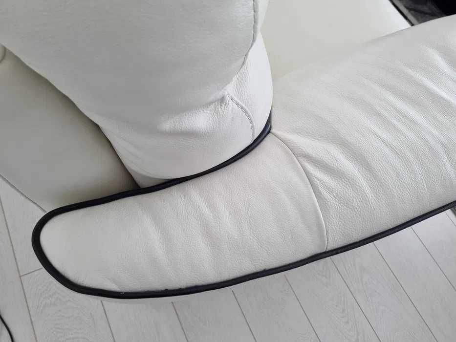 Piękna sofa Natuzzi telewizyjna z funkcją relax