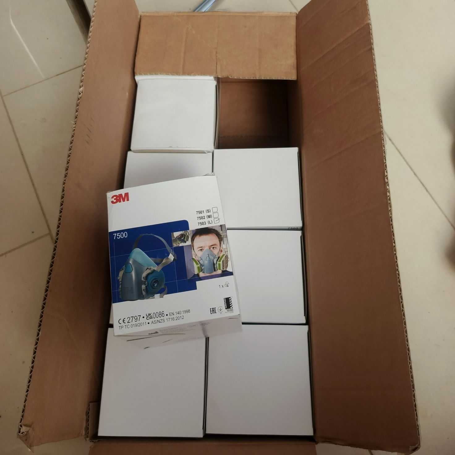 Maska półmaska 3M Seria 7500 model 7503