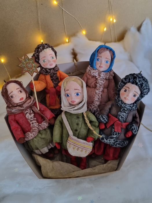 Колядники вертеп ватна іграшка діти