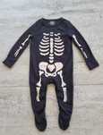 Strój 74 body kostium przebranie Halloween kosciotrup andrzejki