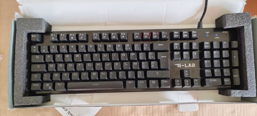 Klawiatura mechaniczna Keyz Carbon AZERTY