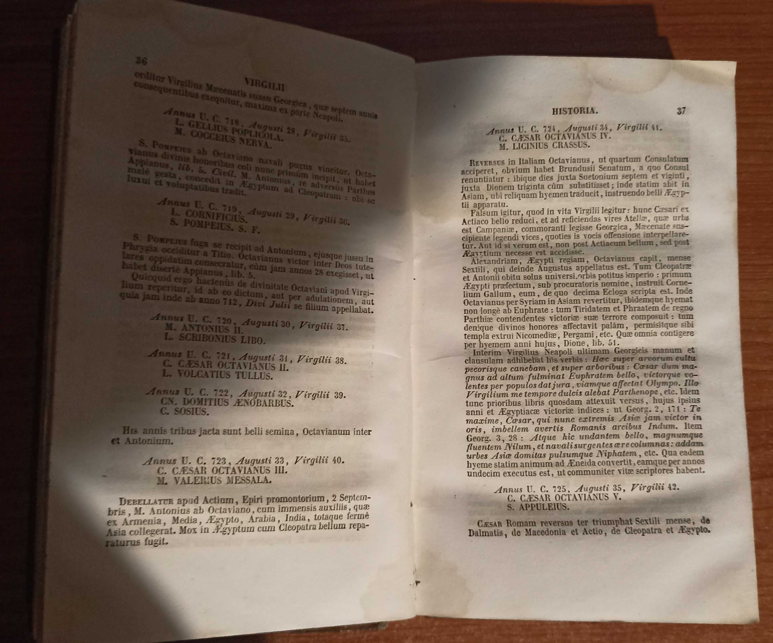 Opera, Interpretatione et notis illustravit, Tomus Primus (1860)