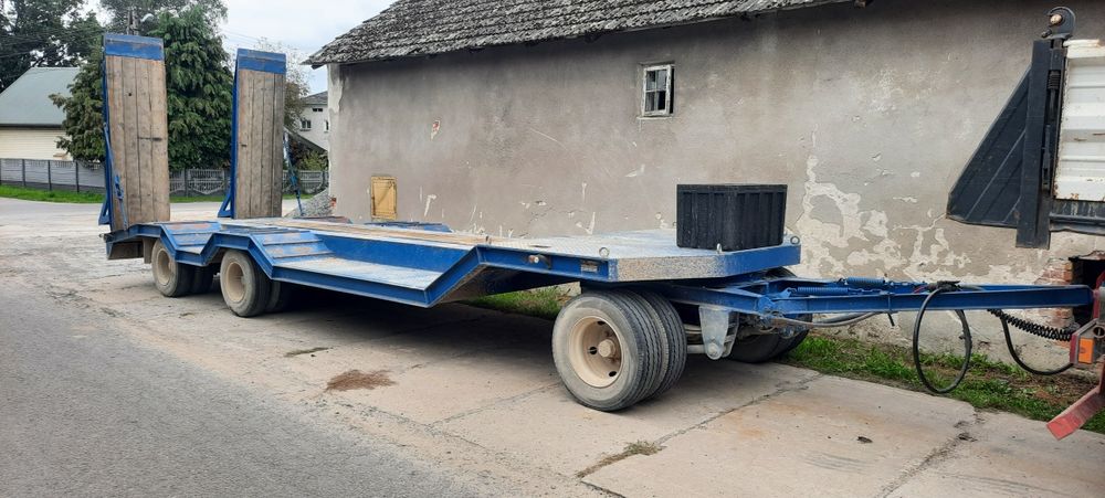 Goldhofer TUE 3 przyczepa niskopodwoziowa