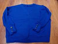 Chabrowy sweter 38 z guzikami