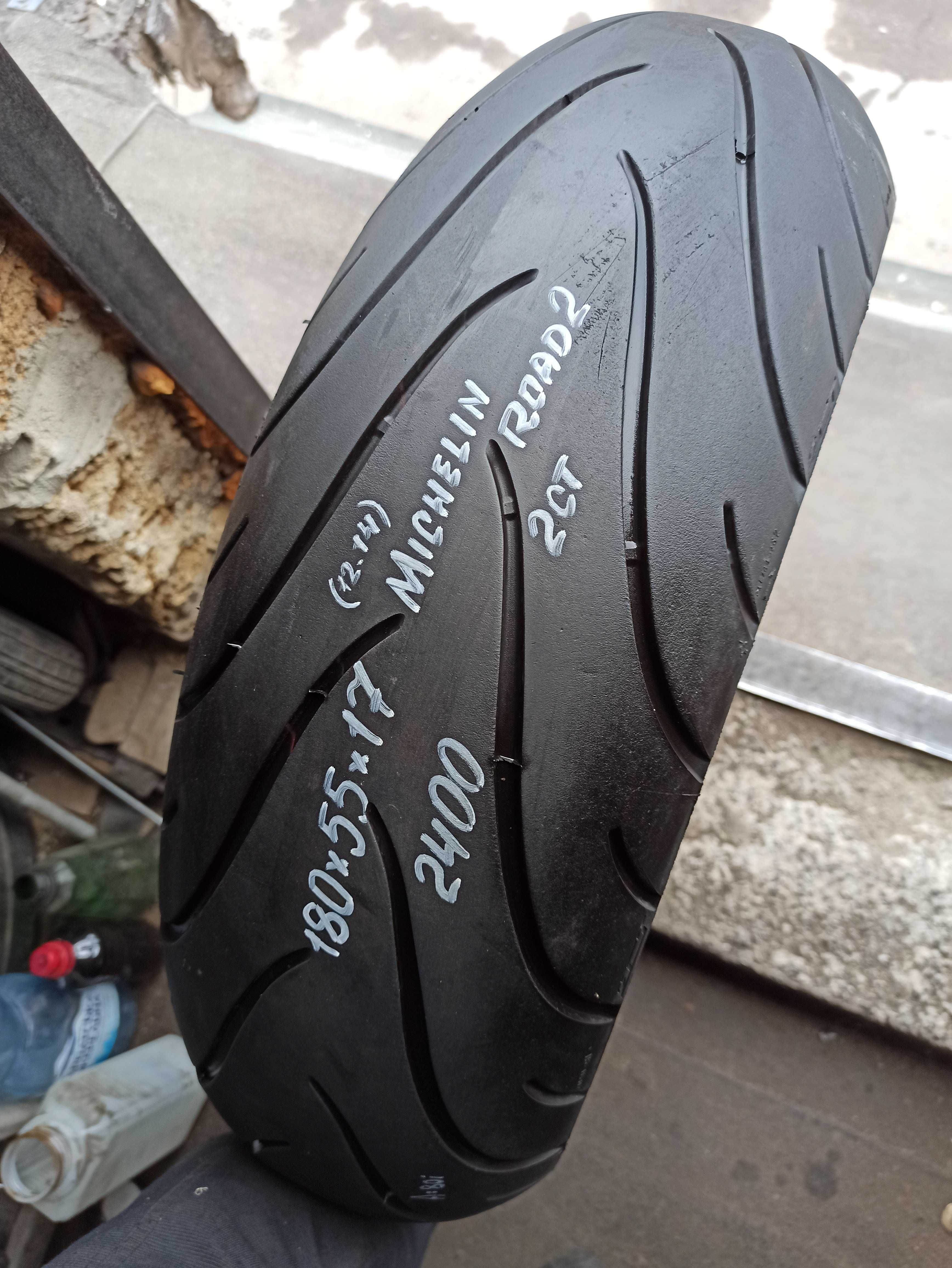 Мото шина резина спорт 180/55 R17 задняя с Германии